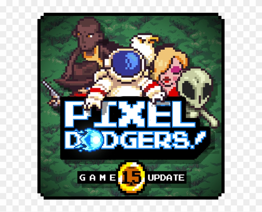 Pixel Dodgers Update 1 5 Big Blue Bubble Cowboy Coloring - Pc Game #1684141