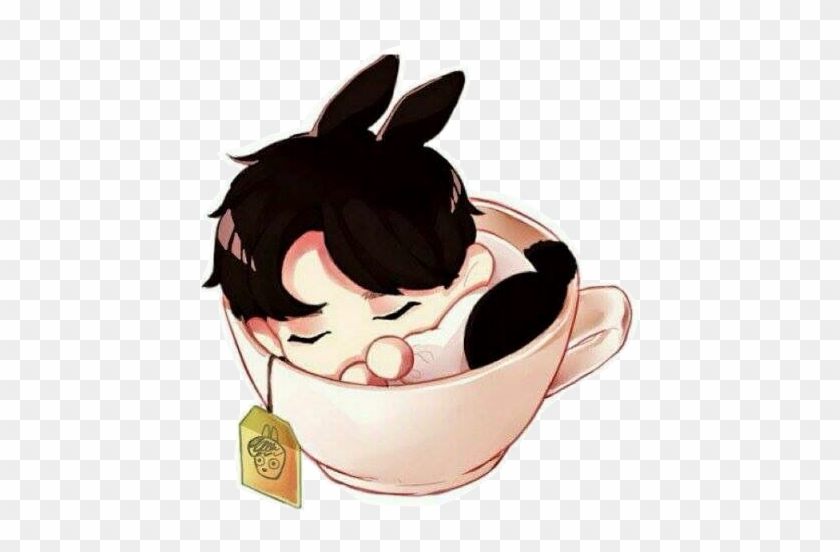 Png Cute Chibi Bunny Jungkookie Jungkookbts Bts Bangtan - Bunny Jungkook Fanart Cute #1684238