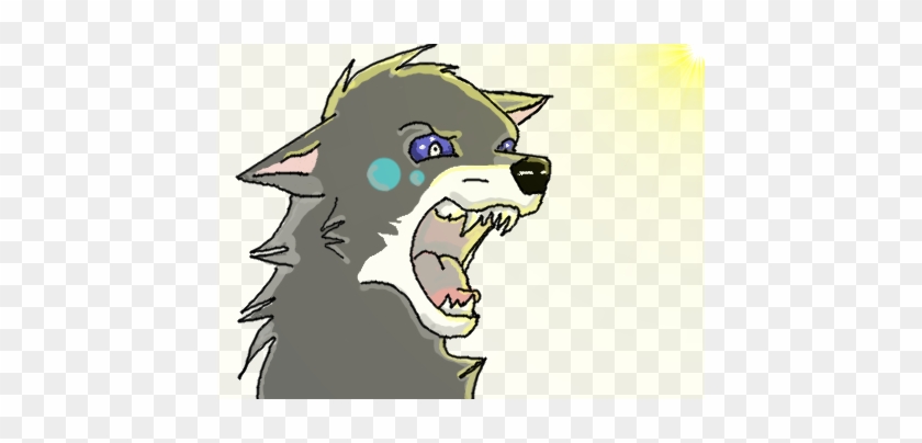 Clipart Walking Laptop - Wolf Art Drawing On Computer #1684256