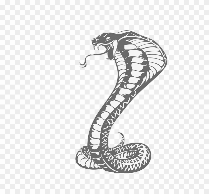 Cobras King Cobra Snakes Tattoo Snake Drawing Clipart - Khon Kaen United F.c. #1684273