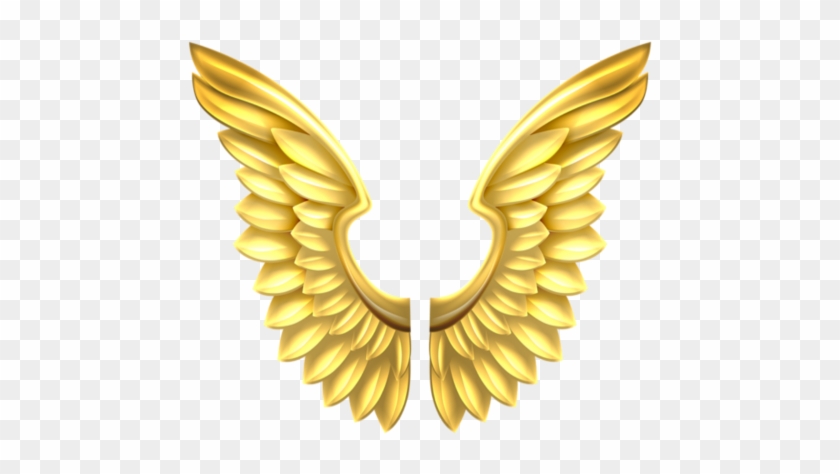Golden Angel Wings Png #1684310