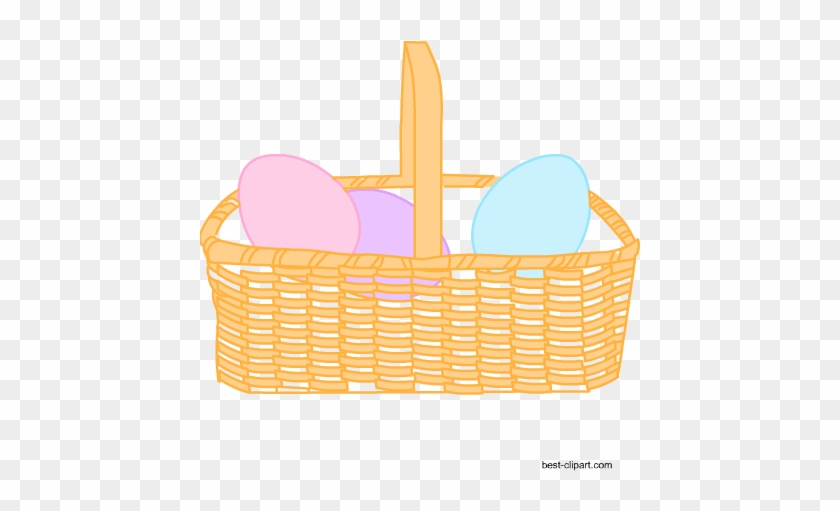 Basket Full Of Easter Eggs, Free Png Image - Basket Full Of Easter Eggs, Free Png Image #1684375