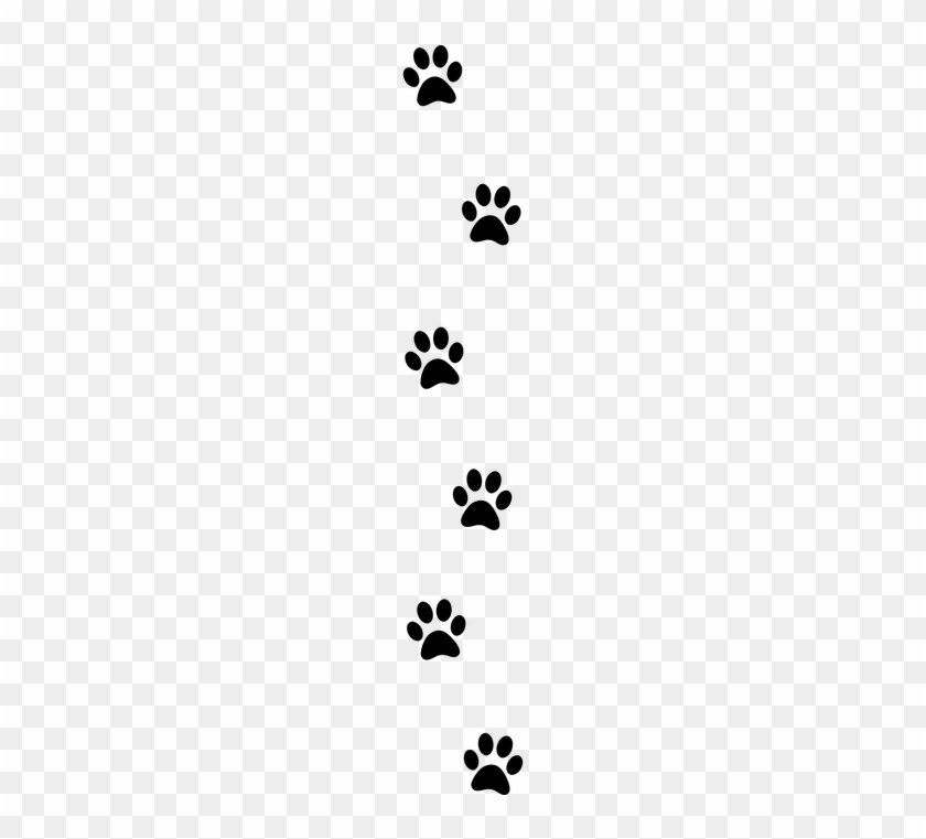 Footprint Clipart Transparent Background - Transparent Paw Print Clip Art #1684406