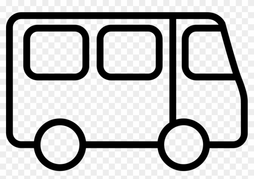 Download Hd Bus Outline Icon Clipart Bus Puter Icons - Icon Transparent Bus Png #1684418