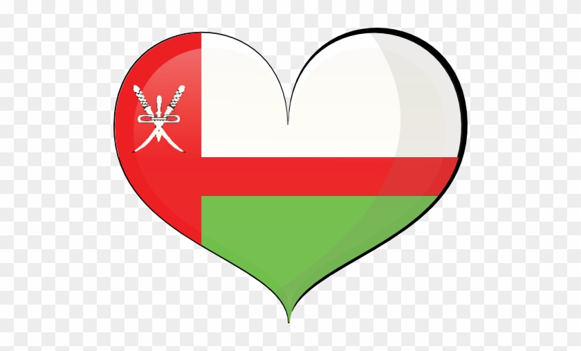 Oman Heart Flag - Oman Flag #1684470