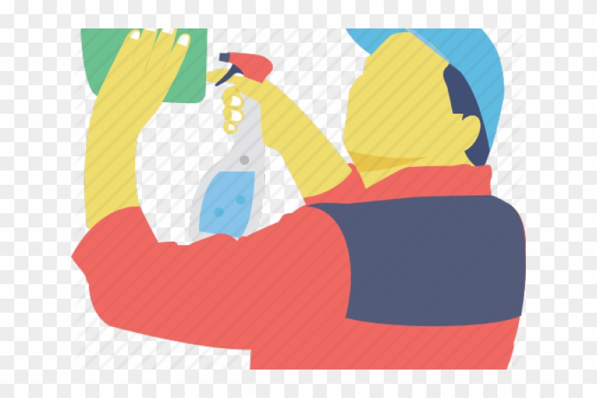 Janitor Clipart Sweeper - Cartoon #1684522