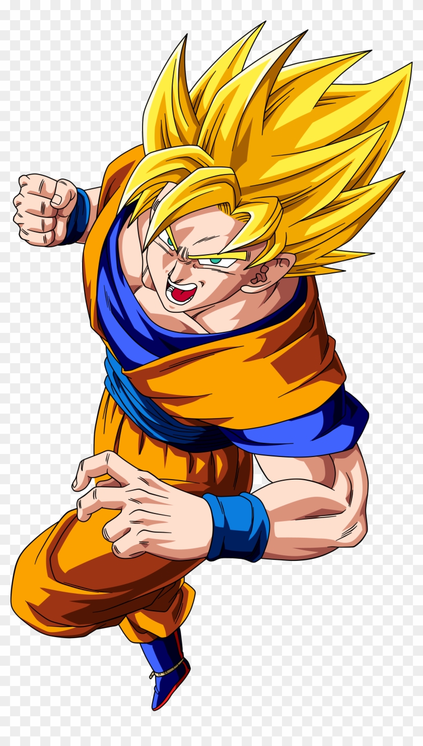 Goku Clipart Three - Dragon Ball Goku Png #1684645