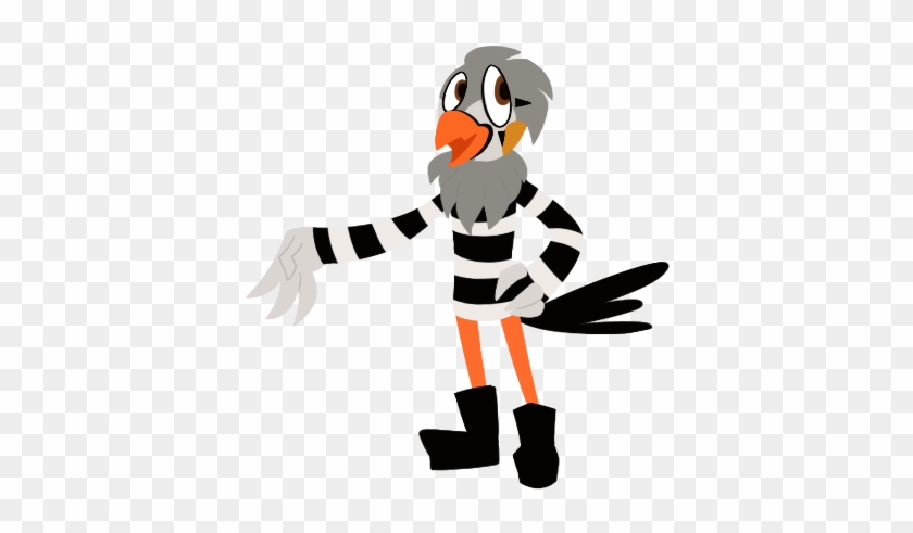 Zebra Finch Mime - Cartoon #1684649