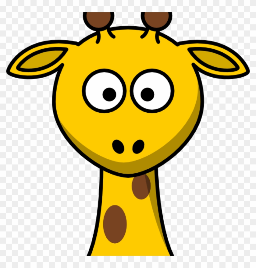 Giraffe Head Clipart Giraffe Head No Body Clip Art - Cartoon Giraffe Head #1684686