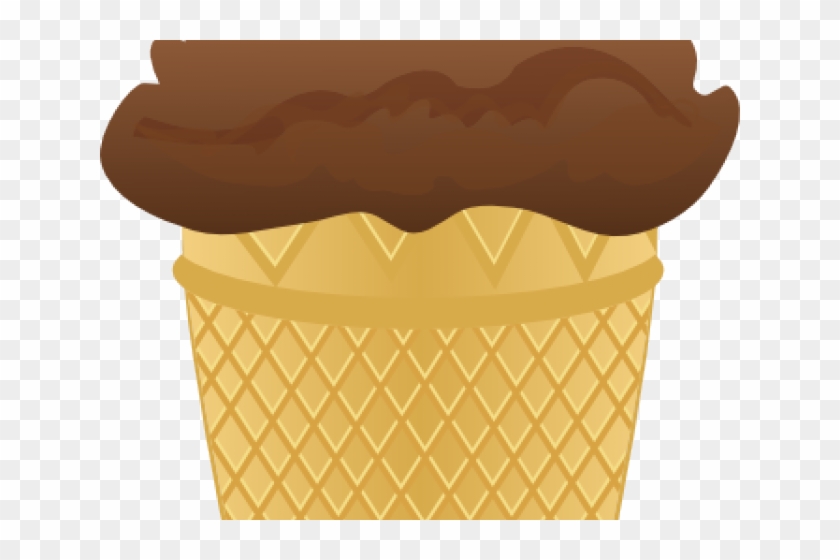 Chocolate Clip Art Ice Cream Cone #1684760