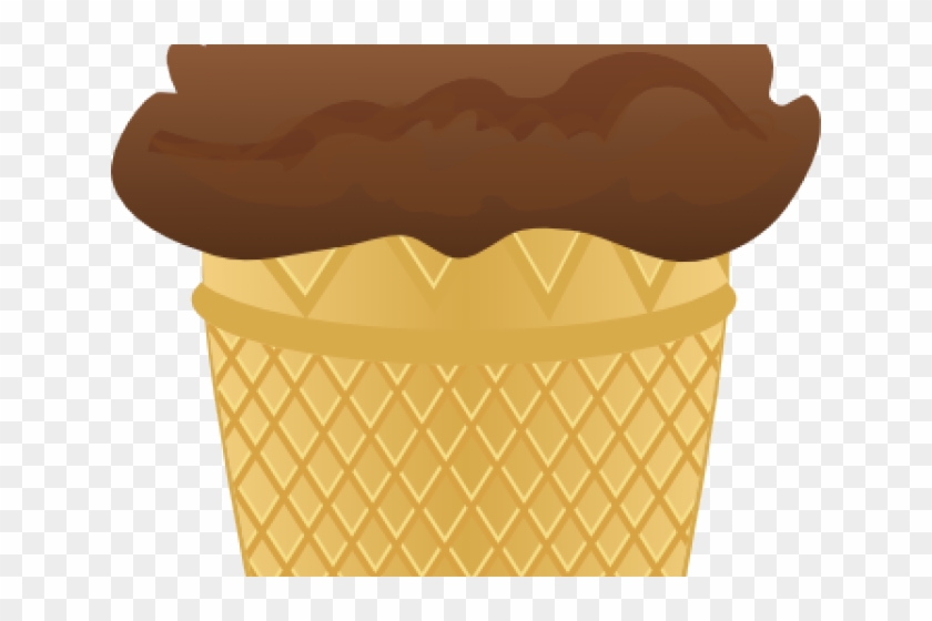 Chocolate Clip Art Ice Cream Cone #1684760