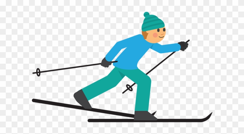 Arctic Clipart Indigenous Person World - Cross Country Skiing Emoji #1684865