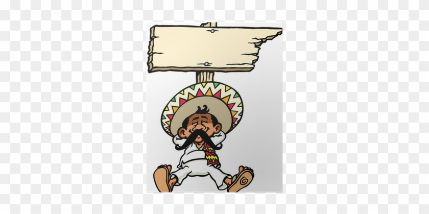 Sleeping Mexican Cartoon #1685150