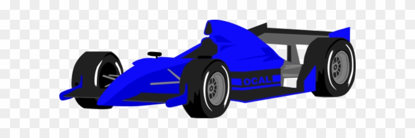 Formula 1 Clipart Blue - Formula 1 Car Vector Png #1685176