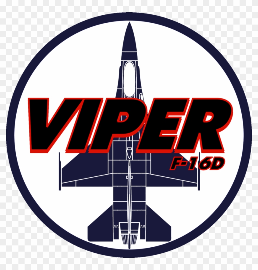 Bsg Style F 16 Viper Flight Insignia By Viperaviator - F 16 Viper Logo #1685207
