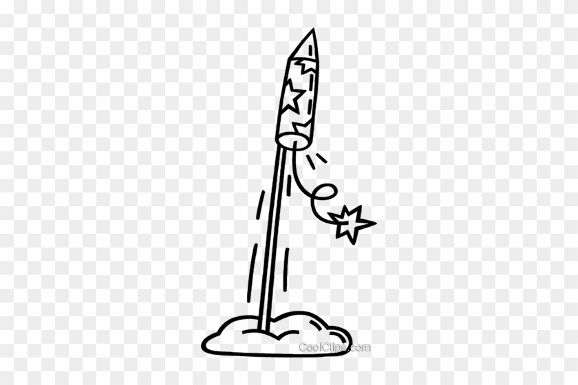Bottle Rocket / Feuerwerk Vektor Clipart Bild -vc021484 - Cartoon #1685339