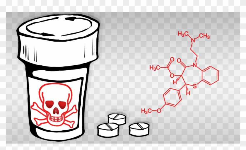 Calcium Channel Blocker Overdose - Jar Of Weed Cartoon #1685519