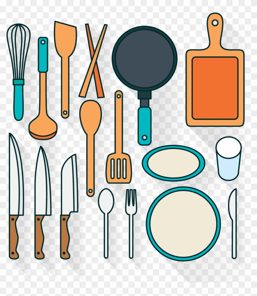 Knife Tableware Kitchen - Kitchen Tools Vector Png #1685548