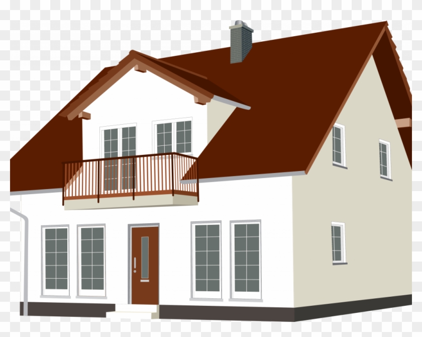 Clip Art House - Building Vector #1685582