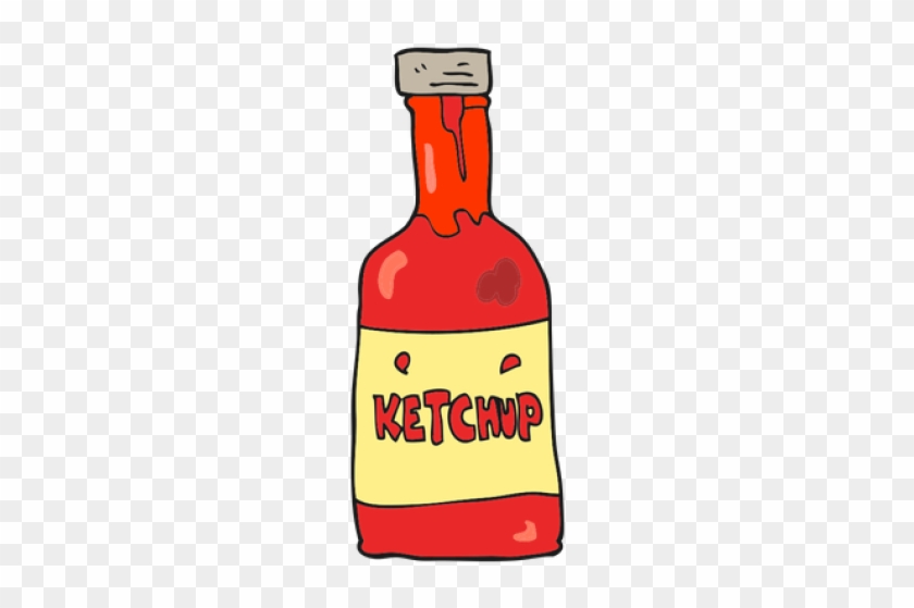 Ketchup Clipart Fish Sauce - Ketchup Cartoon Png #1685609