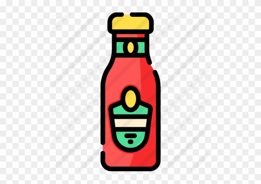 Ketchup Bottle Free Icon - Ketchup Bottle Free Icon #1685612