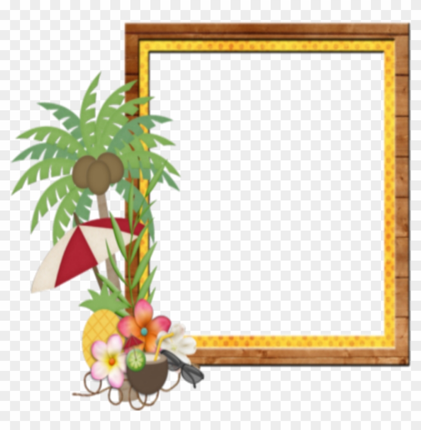 free beach clipart border