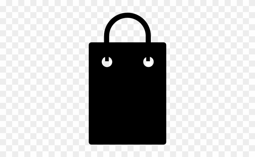 Bags Trolleys Cart - Shopping Bag Silhouette Png #1685782