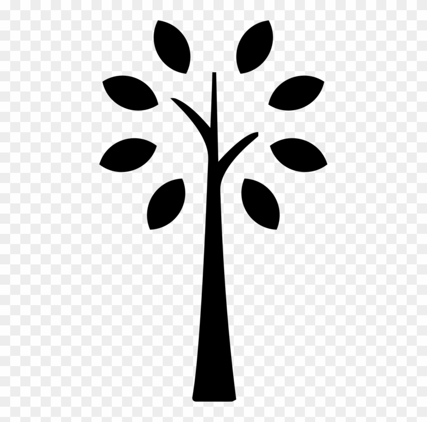 Computer Icons Tree Plant Stem Leaf Plants - White Clipart Tree Icon #1685816