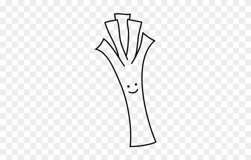 Leek Doodle Template Graphic By Melo Vrijhof - Hand #1685846