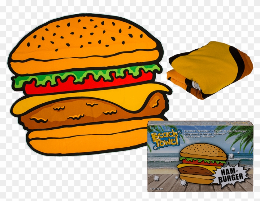 Hamburger - Beach Towels #1685887