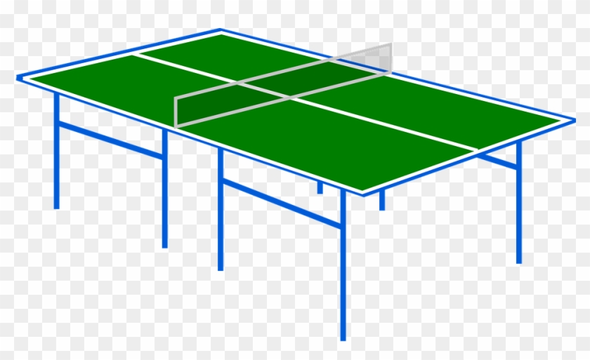 Ping Pong Images - Ping Pong Table Clip Art #1685903