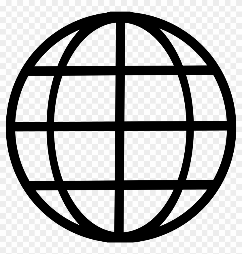 Www Clipart Many Interesting Cliparts - Black And White Globe Clipart Png.