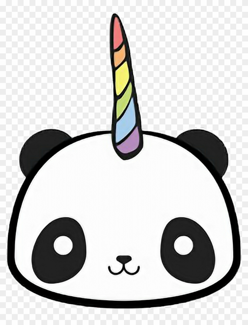 Panda Sticker - Panda Unicorn #1686129