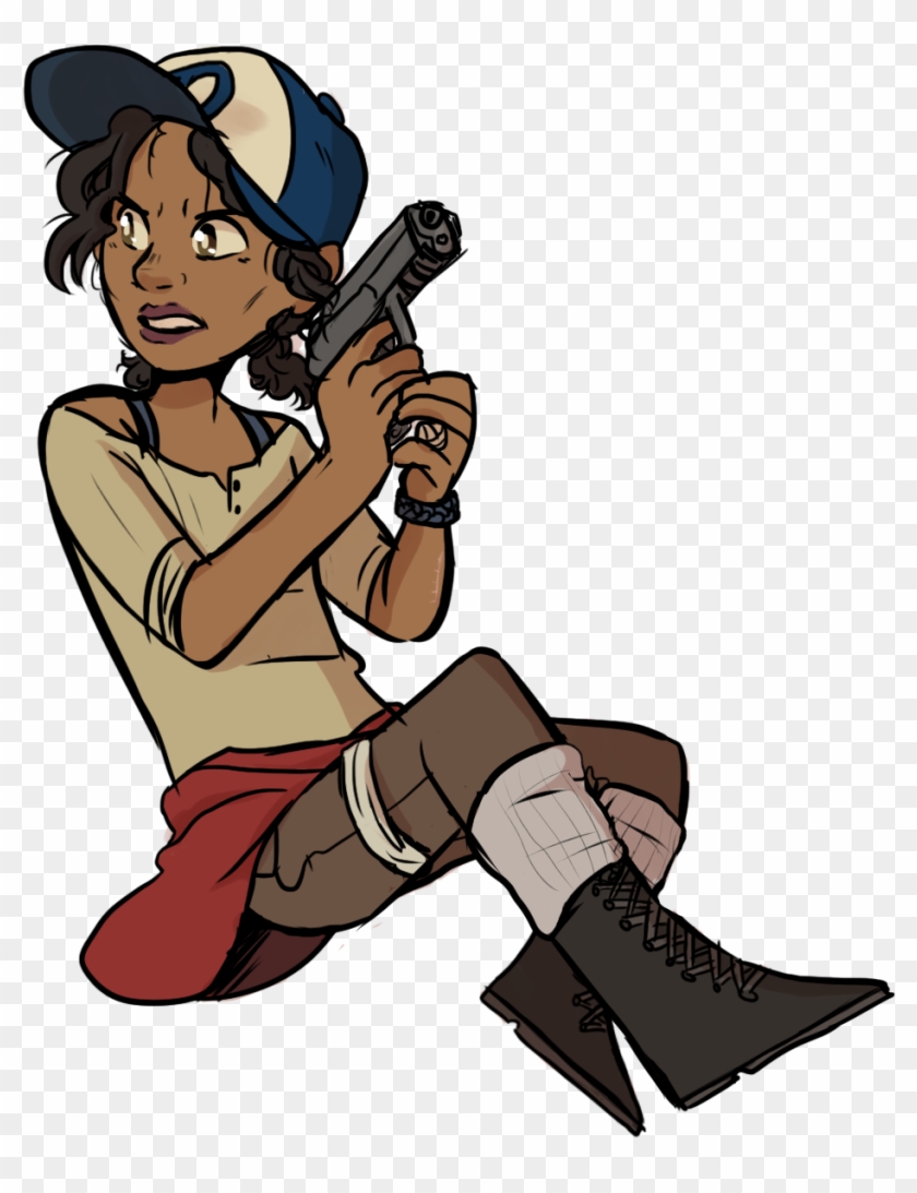 So I Finally Finished My Clementine Sticker For Redbubble - Walking Dead Game Stickers #1686166