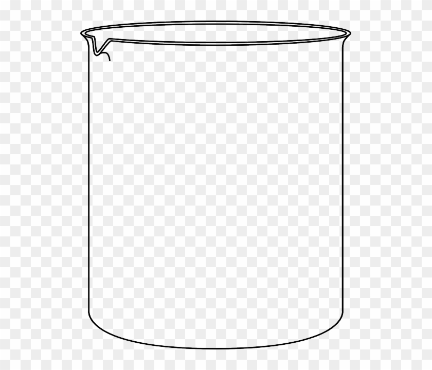 Beaker Clip Art Clipart Beaker Laboratory Clip Art - Empty Beaker Clipart #1686211