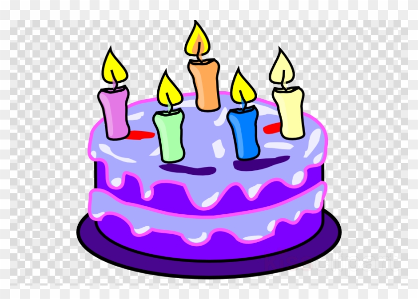 Birthday Cake Clipart Birthday Cake Cupcake Clip Art - Torta De Cumpleaños Animada #1686226