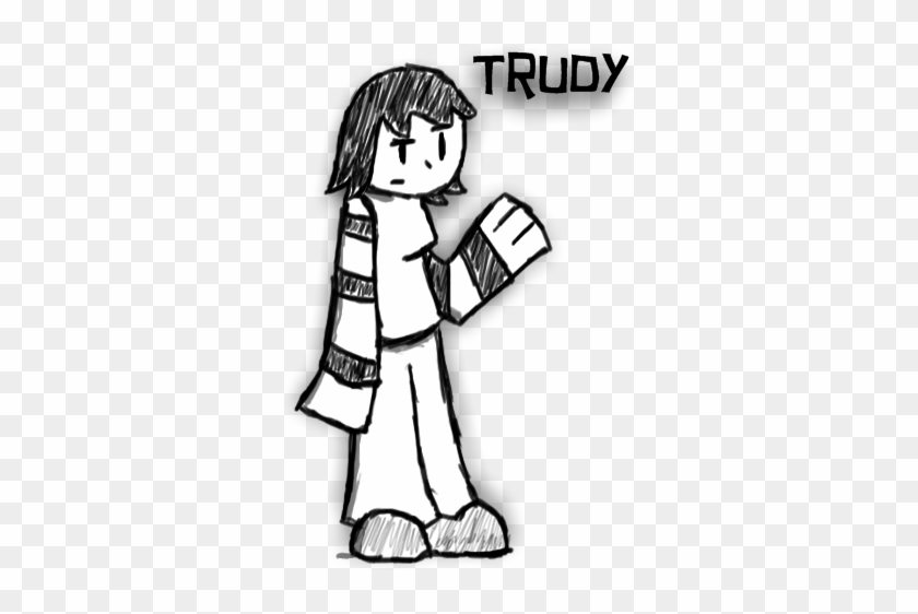 A Girl Character May Have Been The One To Create Skull-guy's - Cartoon #1686257