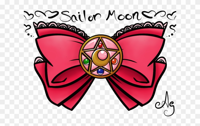 Sailor Moon Clipart Pink Transparent - Sailor Moon Compact Bow #1686274