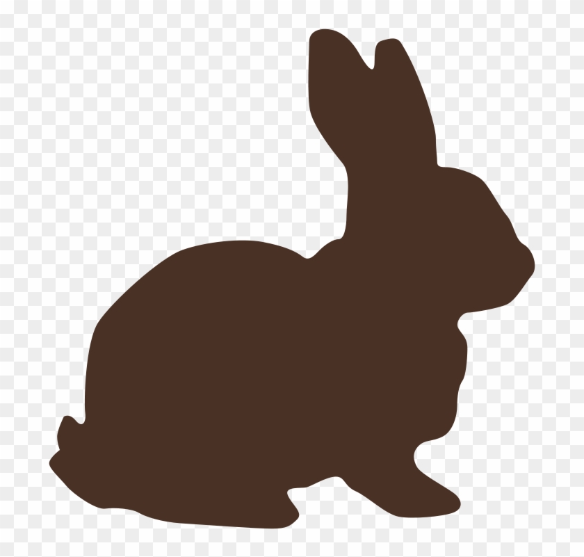 Rabbit - Clipart Rabbit Silhouette #1686285