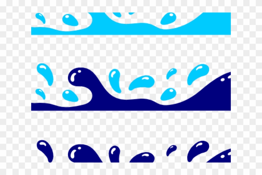 Wave Clipart Ocean Current - Clip Art Water Waves #1686316