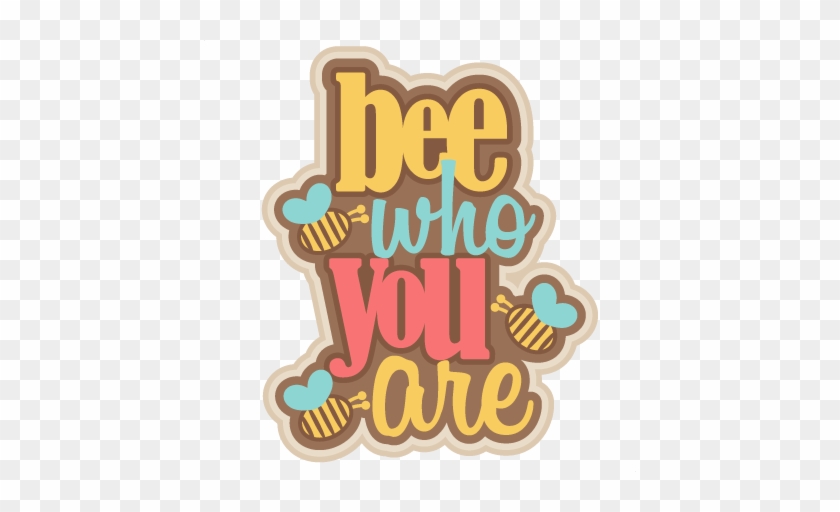 Who You Areclip Art Clipart - Bee Scrapbook #1686429