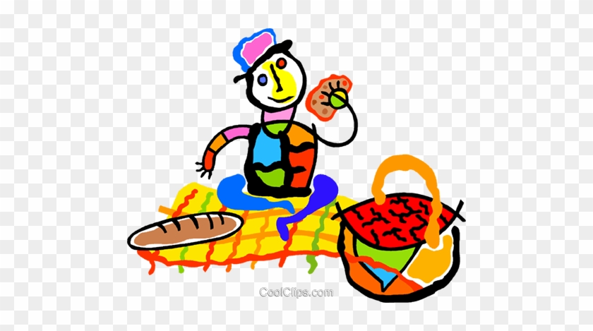 Picnic Royalty Free Vector Clip Art Illustration - Picnic Royalty Free Vector Clip Art Illustration #1686505