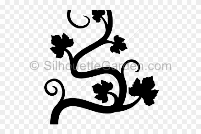 Spooky Clipart Vine - Pumpkin Vine Svg #1686570