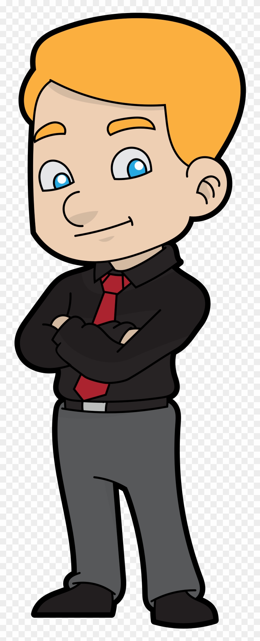 Help Clipart Nice Person - Business Man Cartoons - Free Transparent PNG  Clipart Images Download