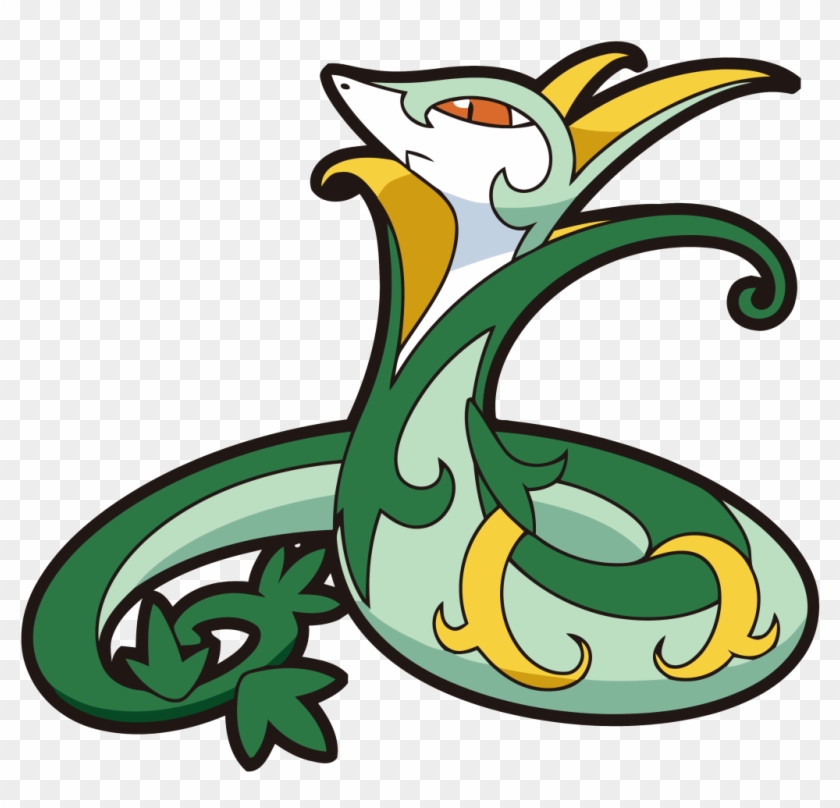 Serperior Pok Mon Wiki Fandom Powered By - Imagenes De Pokemon Serperior #1686799