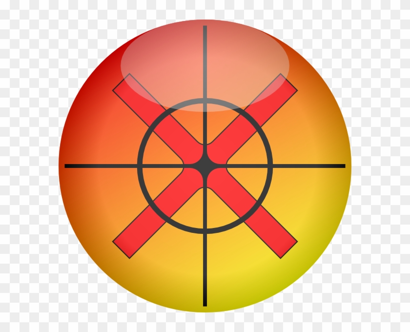 Glossy Target Button Svg Clip Arts 600 X 600 Px - Glossy Target Button Svg Clip Arts 600 X 600 Px #1686906