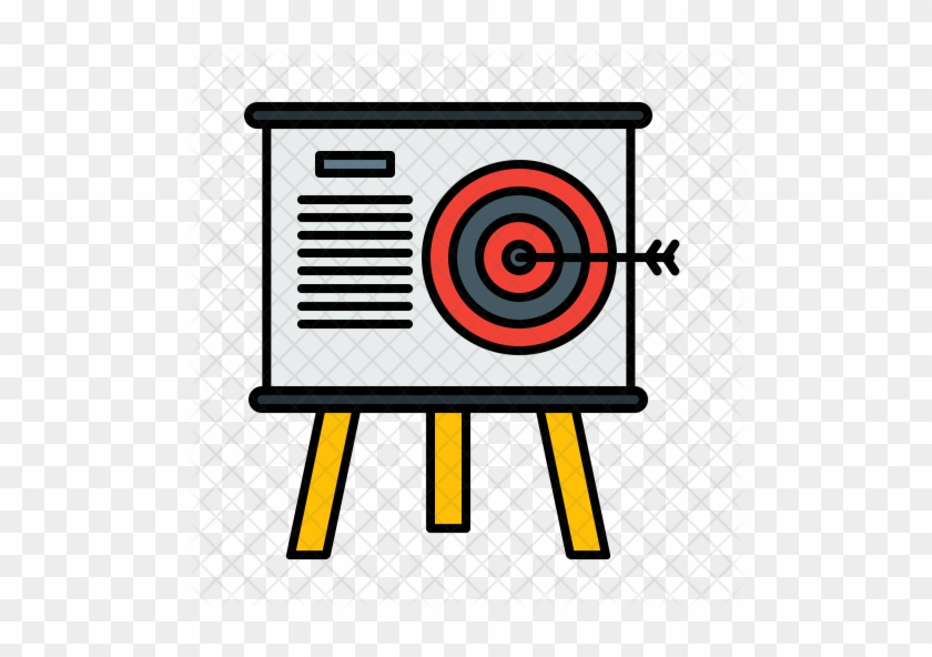 Target Clipart Team Goal - Target Goal Icon Png #1686927