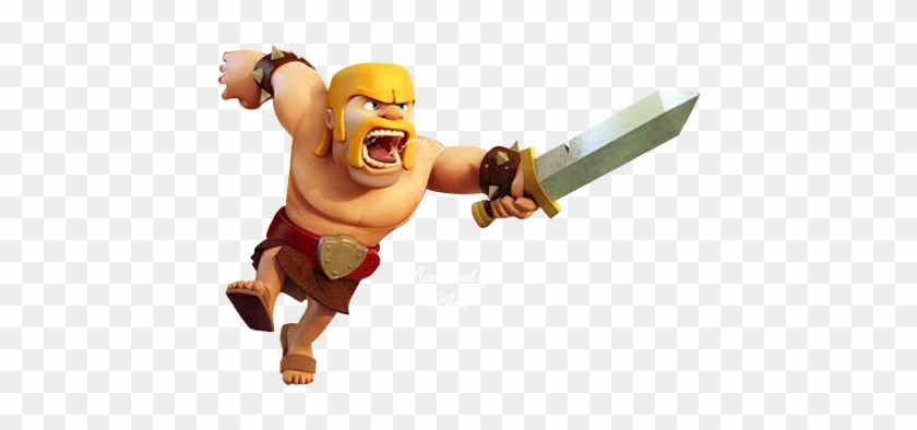 Barbarian Clash Of Clans - Clash Of Clans Barbar Png #1686968
