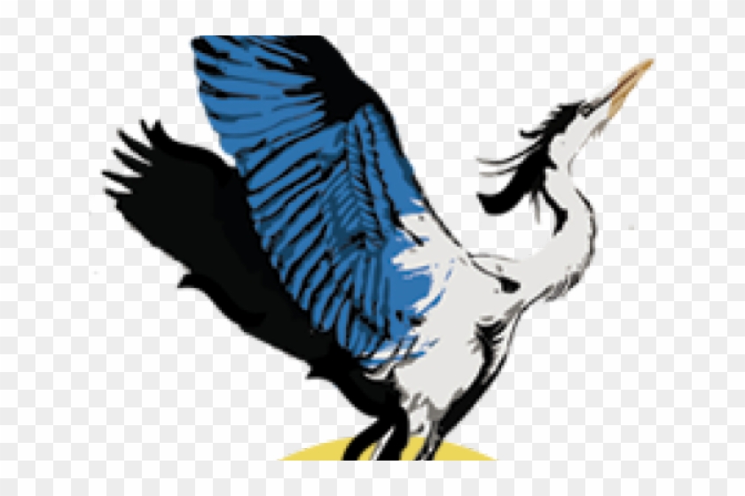 Blue Heron Clipart Transparent - Illustration #1687015