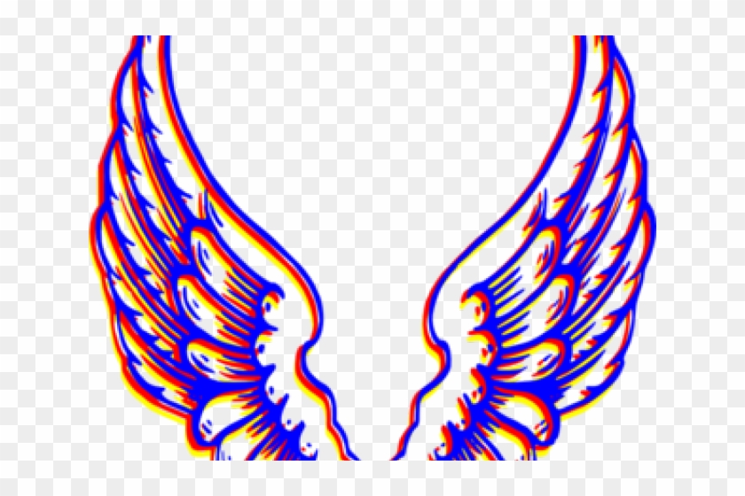 Wings Clipart Color - Angle Wings #1687016